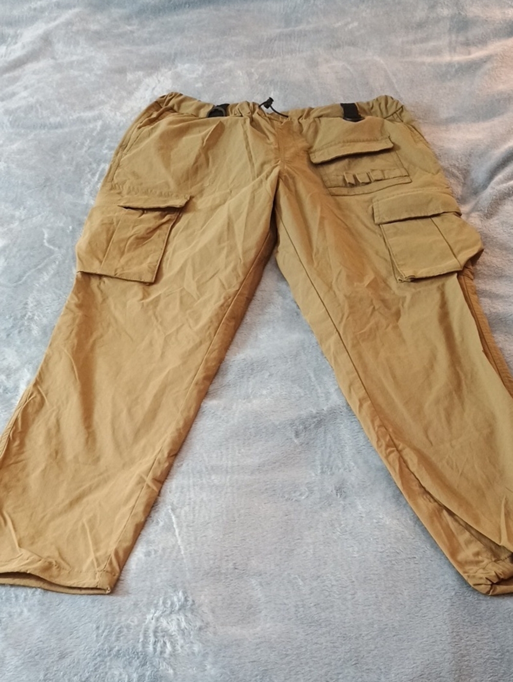 American Stitch Olive Green Cargo Pants with Multiple Utility Pockets